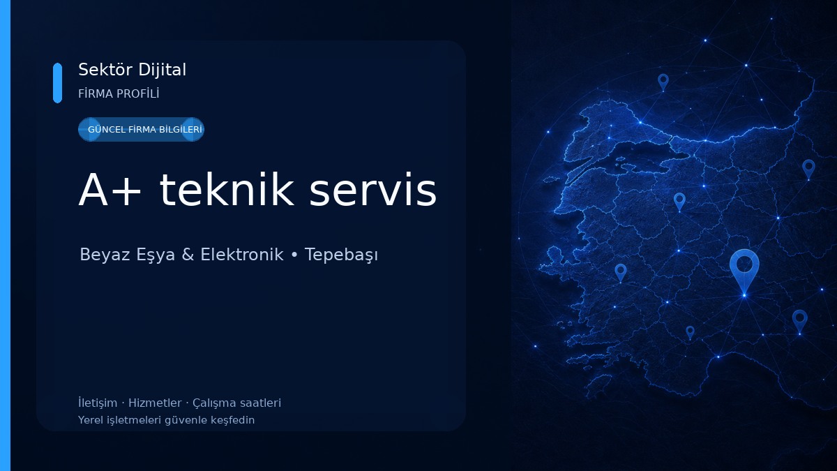A+ teknik servis Beyaz Eşya & Elektronik