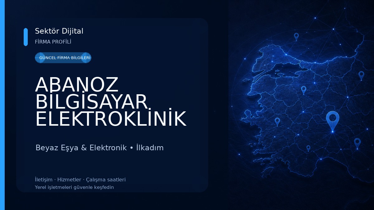 ABANOZ BİLGİSAYAR ELEKTROKLİNİK Beyaz Eşya & Elektronik