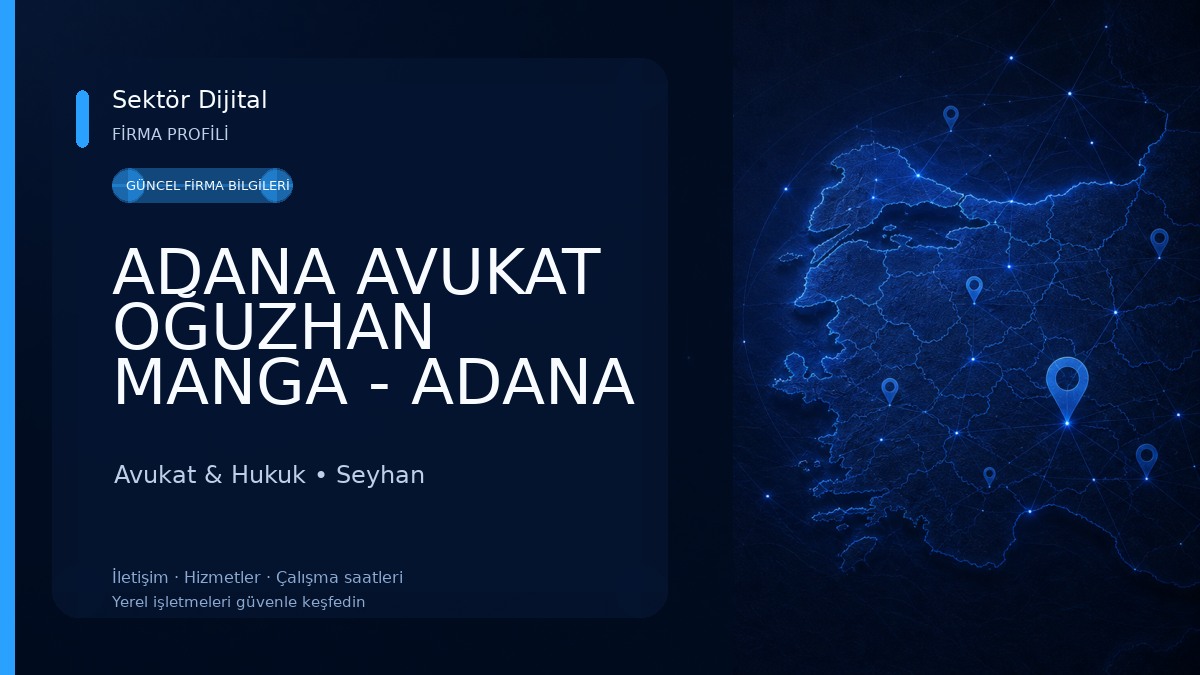 ADANA AVUKAT OĞUZHAN MANGA - ADANA CEZA AVUKATI, ADANA BOŞANMA AVUKATI, ADANA İCRA,ADANA İŞÇİ, ADANA MİRAS | ADANA AVUKAT | Avukat & Hukuk