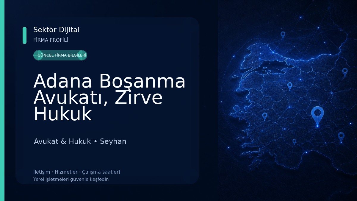 Adana Boşanma Avukatı, Zirve Hukuk Danışmanlık,Adana Kira Avukatı, Adana İş Avukatı, Adana Miras Avukatı, Avukat & Hukuk