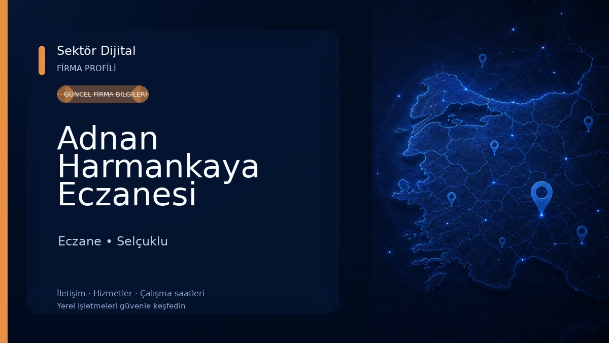 Adnan Harmankaya Eczanesi Eczane