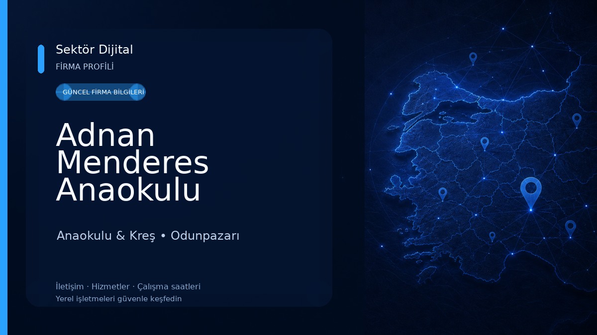 Adnan Menderes Anaokulu Anaokulu & Kreş
