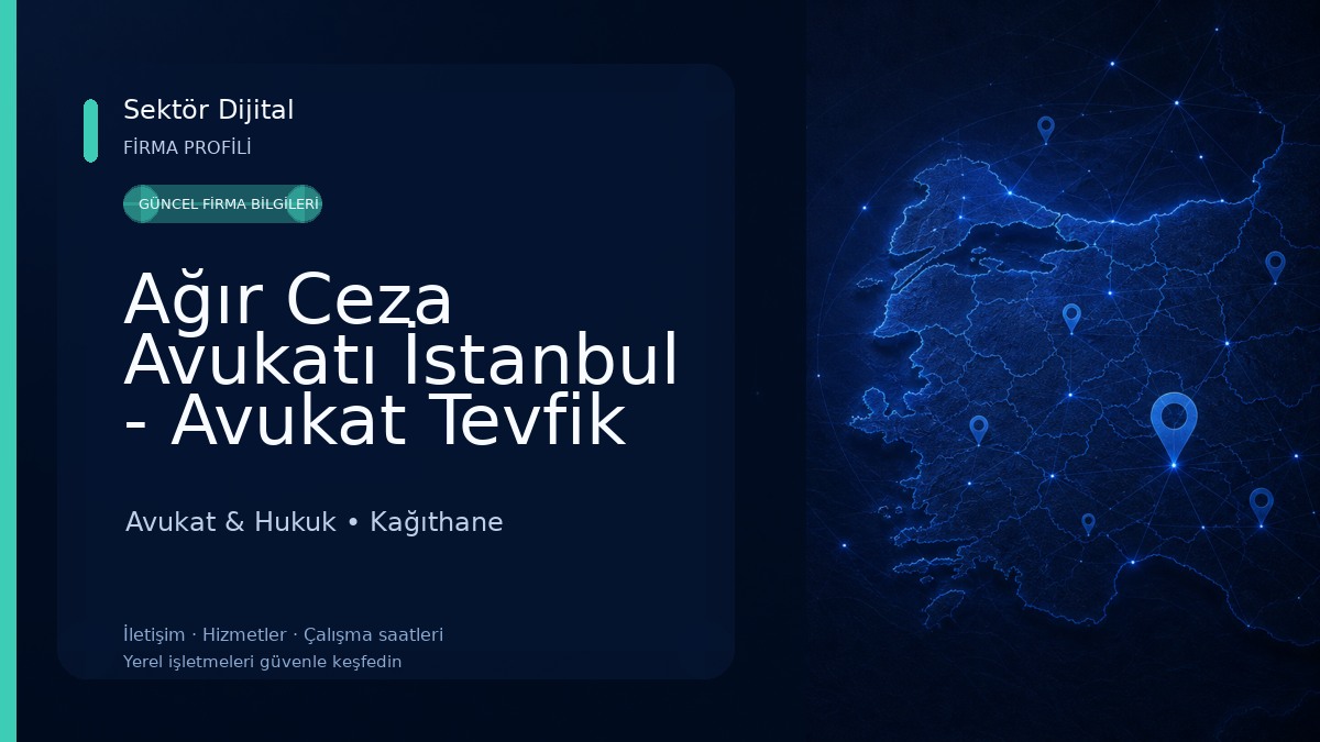Ağır Ceza Avukatı İstanbul - Avukat Tevfik YILDIRIM - İstanbul Avukatı - Ceza Avukatı Avukat & Hukuk