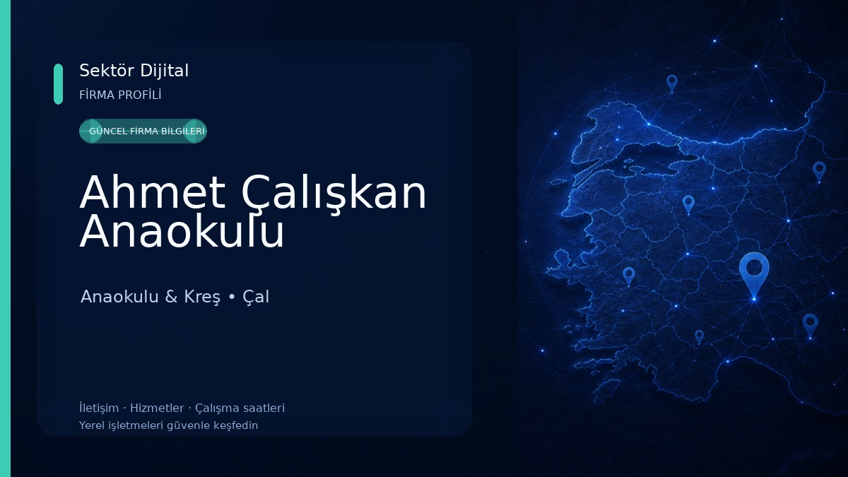 Ahmet Çalışkan Anaokulu Anaokulu & Kreş