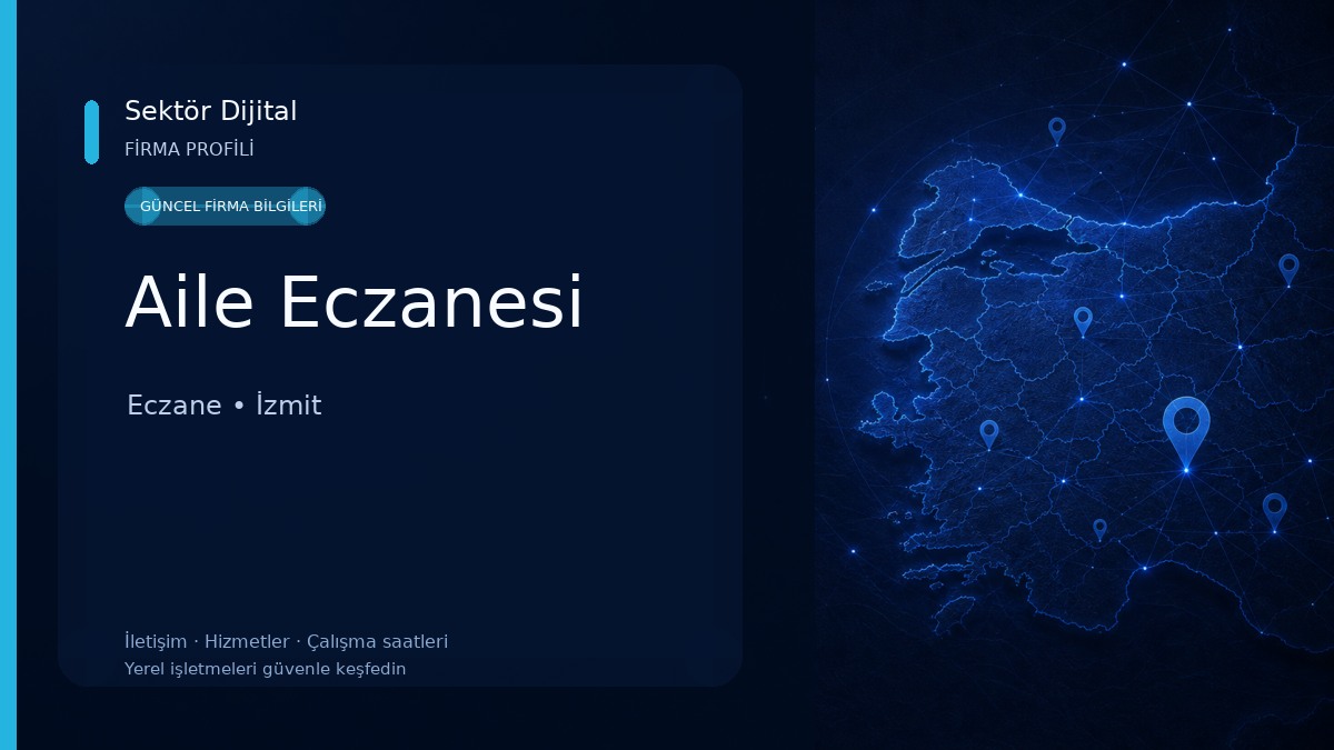 Aile Eczanesi Eczane