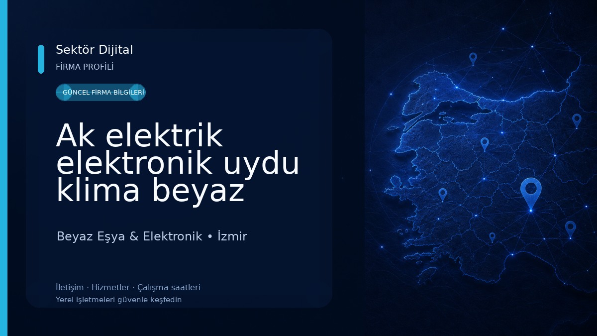 Ak elektrik elektronik uydu klima beyaz eşya 