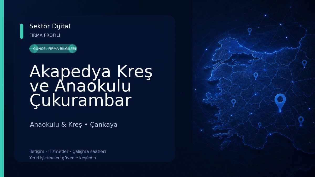 Akapedya Kreş ve Anaokulu Çukurambar