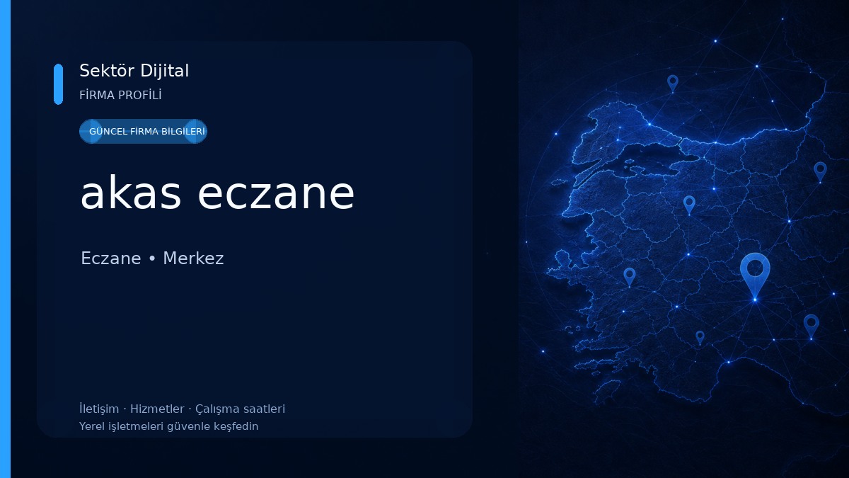 akas eczane Eczane