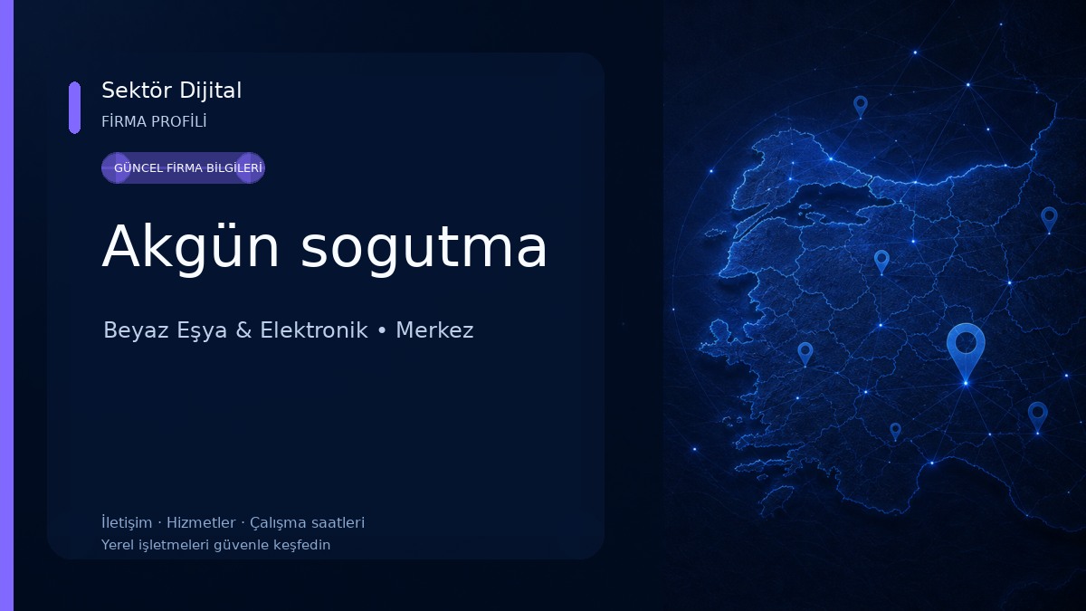 Akgün sogutma Beyaz Eşya & Elektronik