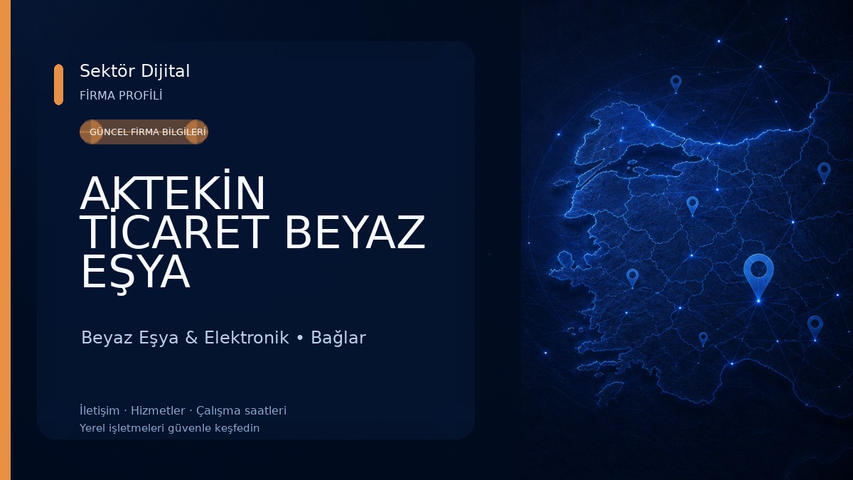 AKTEKİN TİCARET BEYAZ EŞYA Beyaz Eşya & Elektronik