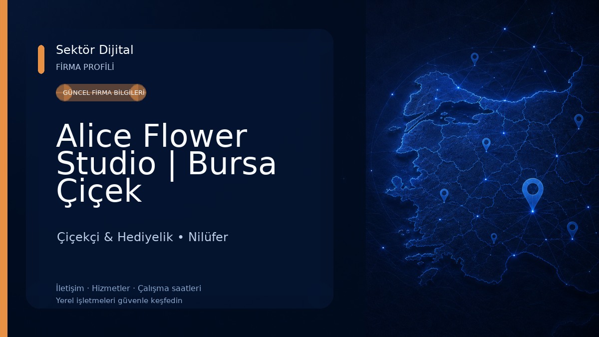 Alice Flower Studio | Bursa Çiçek 