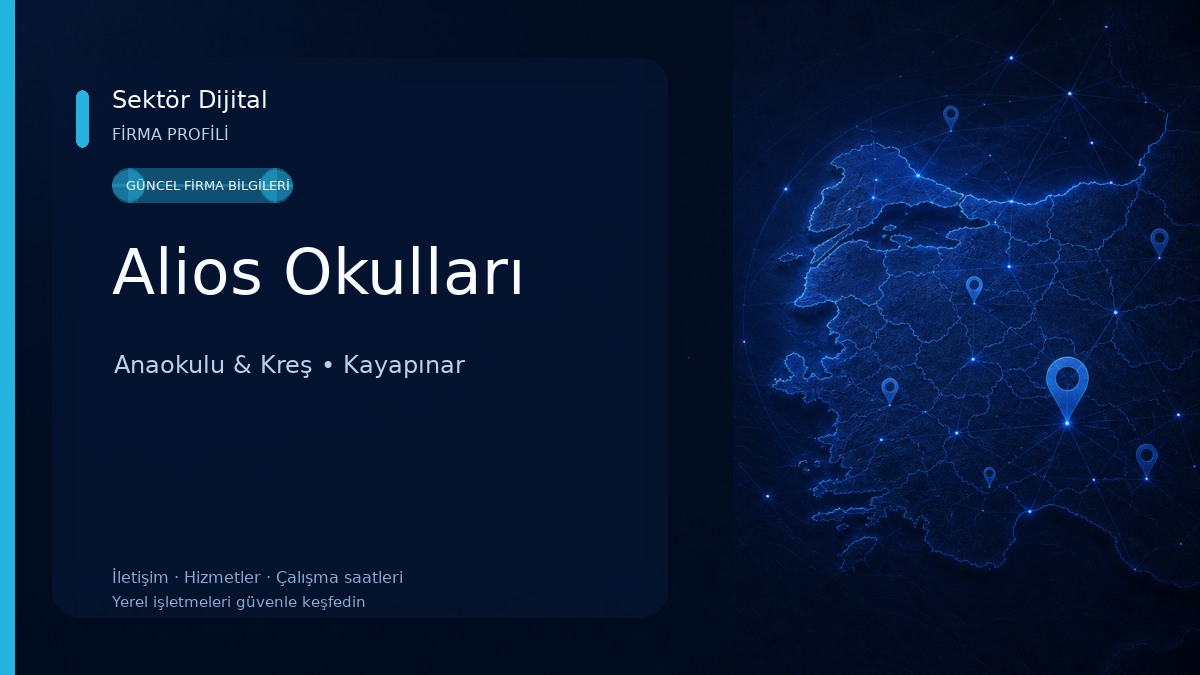 Alios Okulları Anaokulu & Kreş