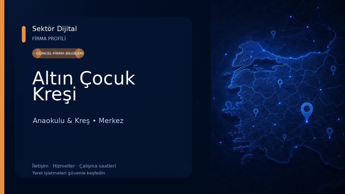 Altın Çocuk Kreşi Anaokulu & Kreş