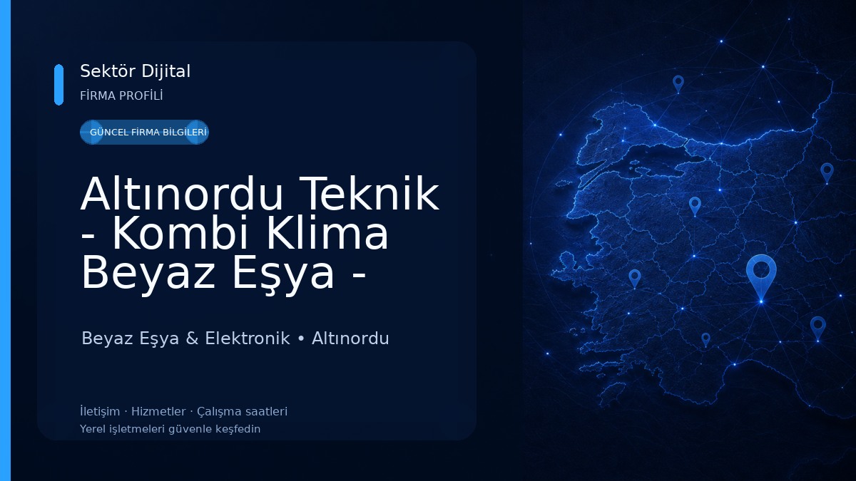Altınordu Teknik - Kombi Klima Beyaz Eşya - Kart tamiri - TA7KRM 