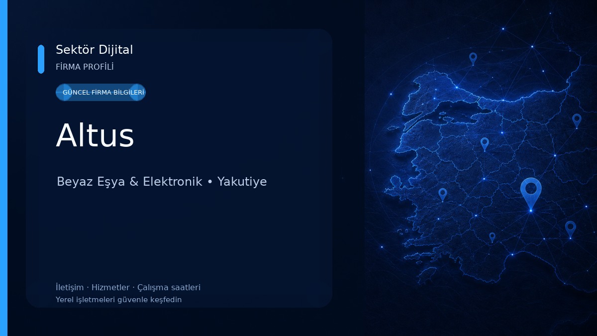 Altus Beyaz Eşya & Elektronik