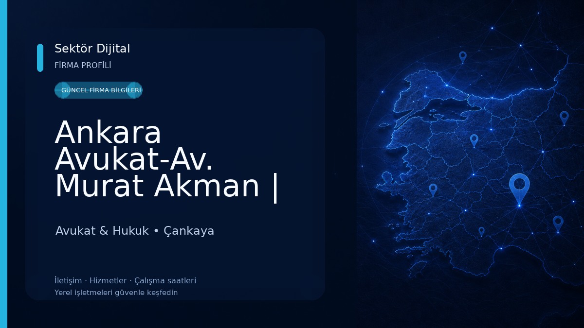 Ankara Avukat-Av. Murat Akman | Ankara Ceza Avukatı,Ankara Boşanma Avukatı,Ankara İş Avukatı,Ankara Kira Avukatı 