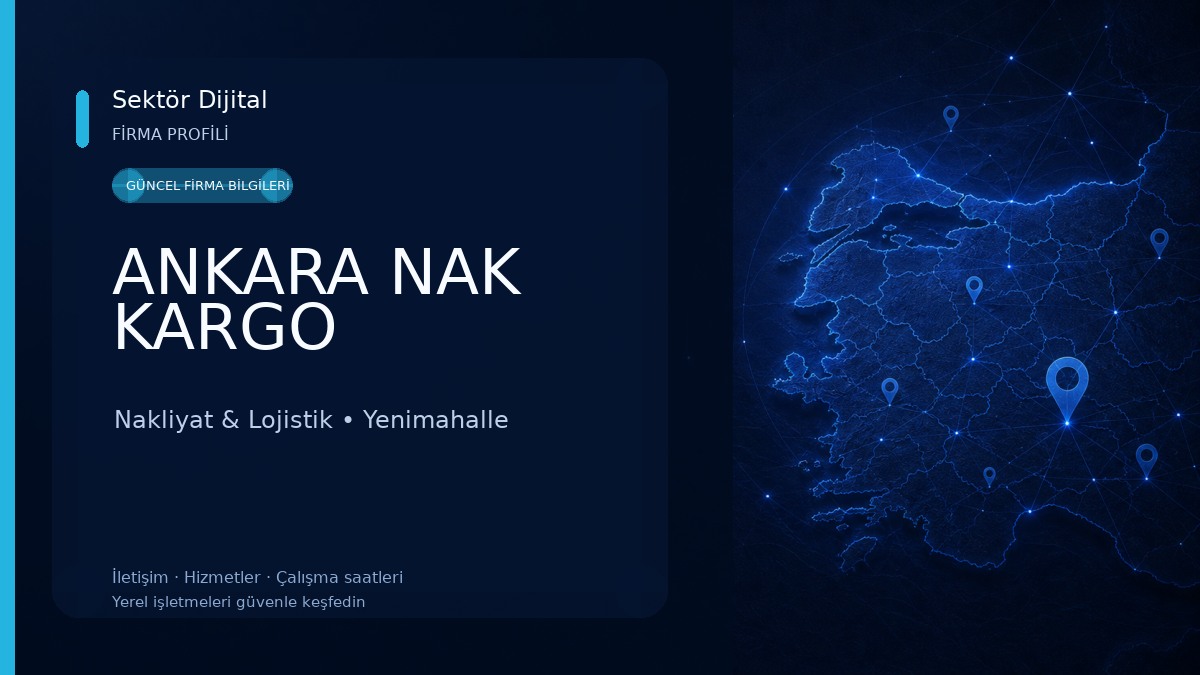 ANKARA NAK KARGO Nakliyat & Lojistik
