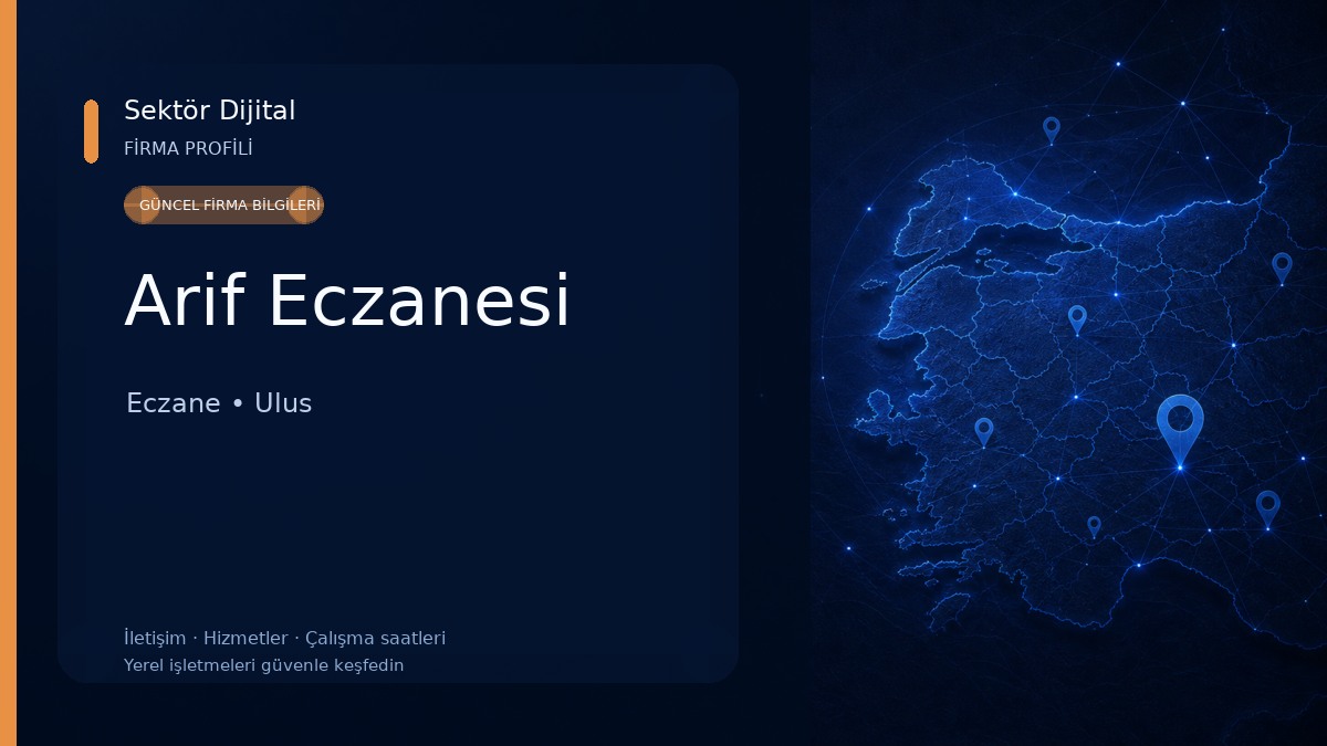Arif Eczanesi 