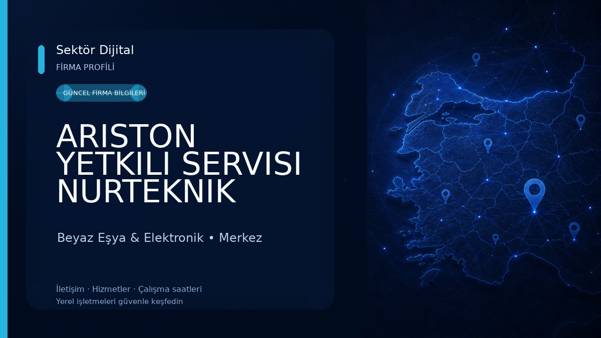 ARISTON YETKILI SERVISI NURTEKNIK BEYAZ EŞYA Beyaz Eşya & Elektronik