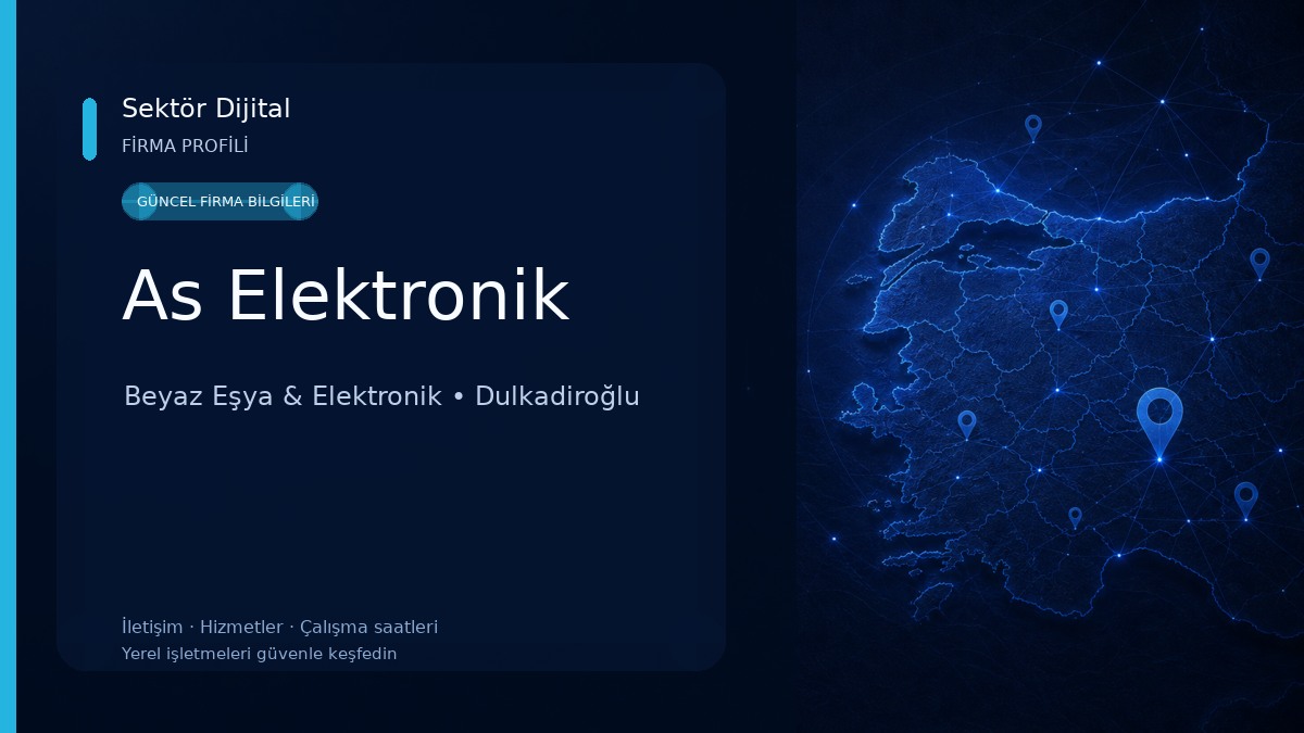 As Elektronik Beyaz Eşya & Elektronik