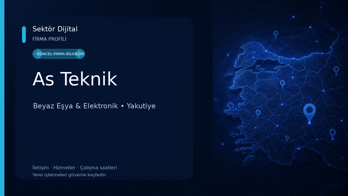 As Teknik Beyaz Eşya & Elektronik