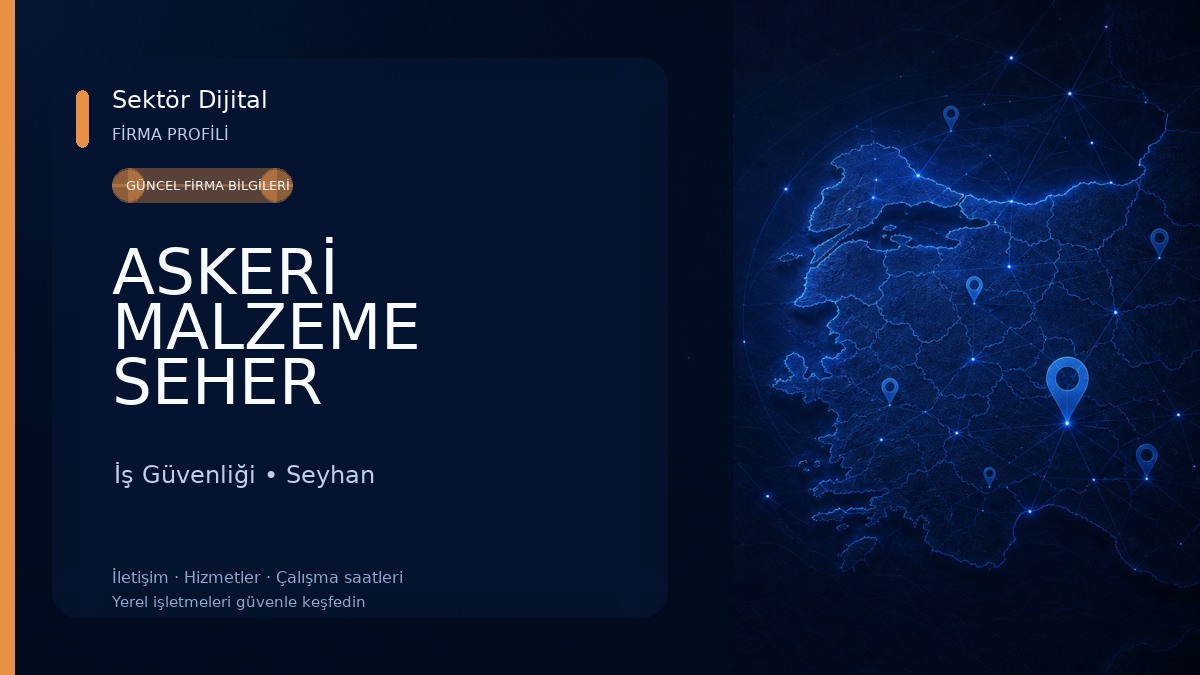 ASKERİ MALZEME SEHER GÜVENLİK İş Güvenliği