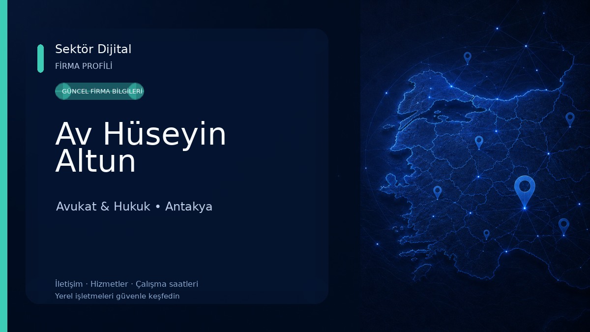 Av Hüseyin Altun Avukat & Hukuk