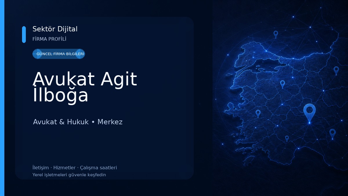 Avukat Agit İlboğa 