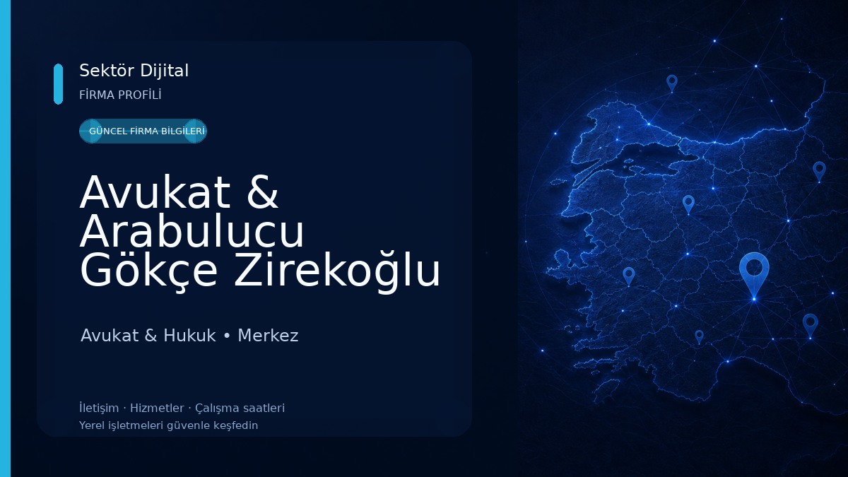Avukat & Arabulucu Gökçe Zirekoğlu Avukat & Hukuk