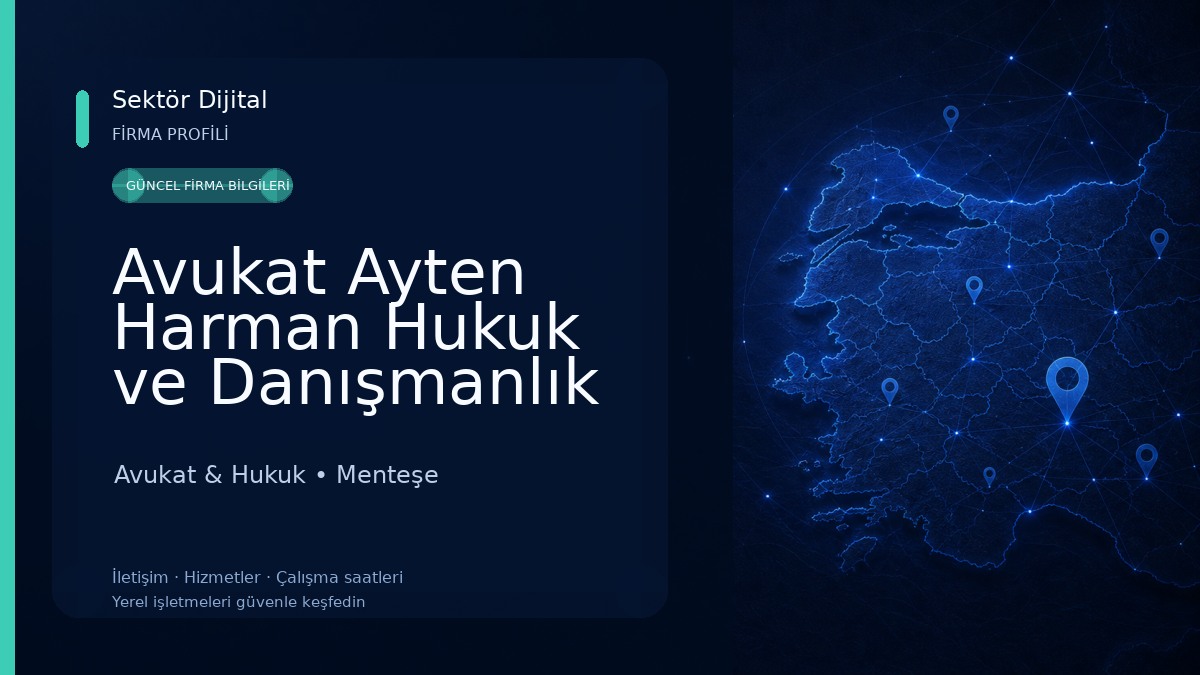 Avukat Ayten Harman Hukuk ve Danışmanlık Bürosu Avukat & Hukuk