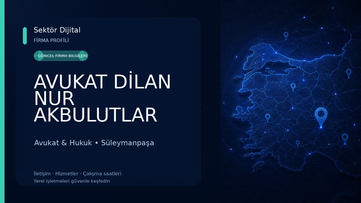 AVUKAT DİLAN NUR AKBULUTLAR Avukat & Hukuk
