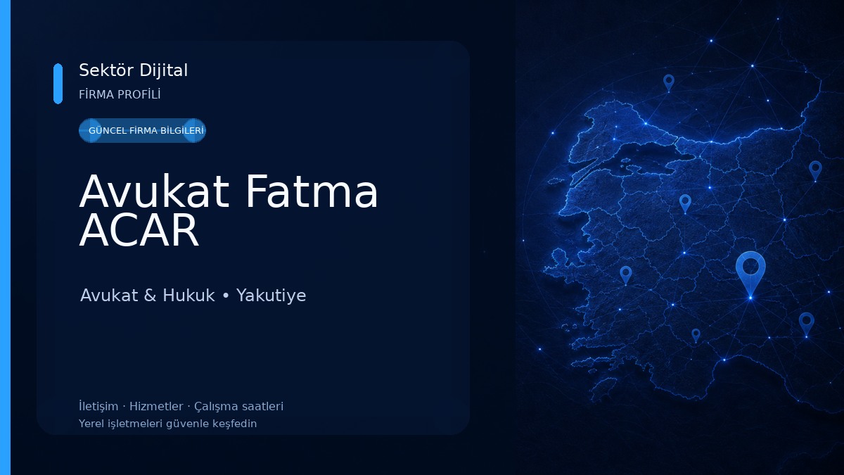 Avukat Fatma ACAR 