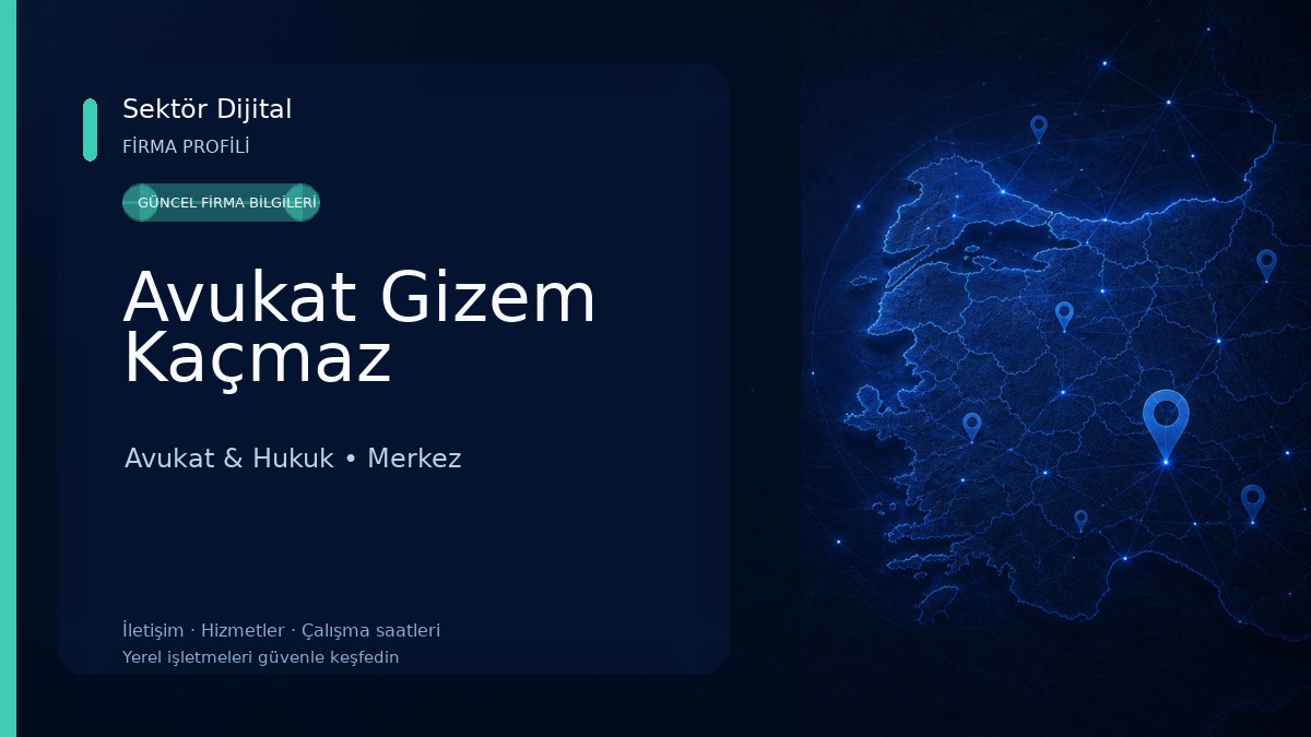 Avukat Gizem Kaçmaz Avukat & Hukuk