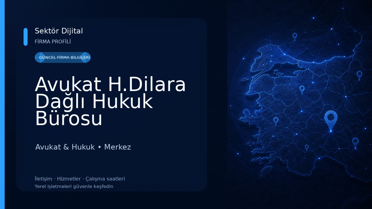 Avukat H.Dilara Dağlı Hukuk Bürosu Avukat & Hukuk
