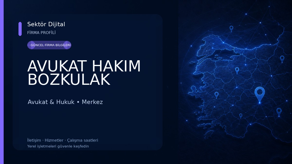 AVUKAT HAKIM BOZKULAK 