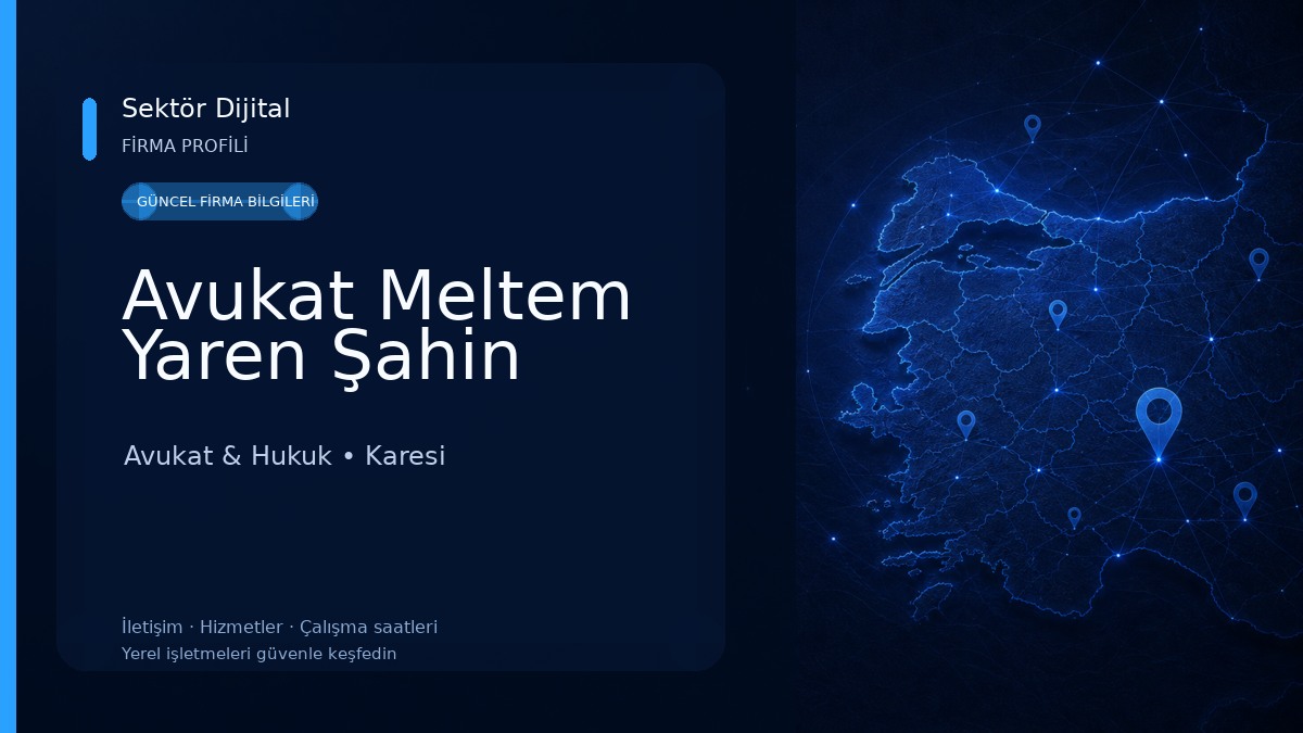 Avukat Meltem Yaren Şahin Avukat & Hukuk