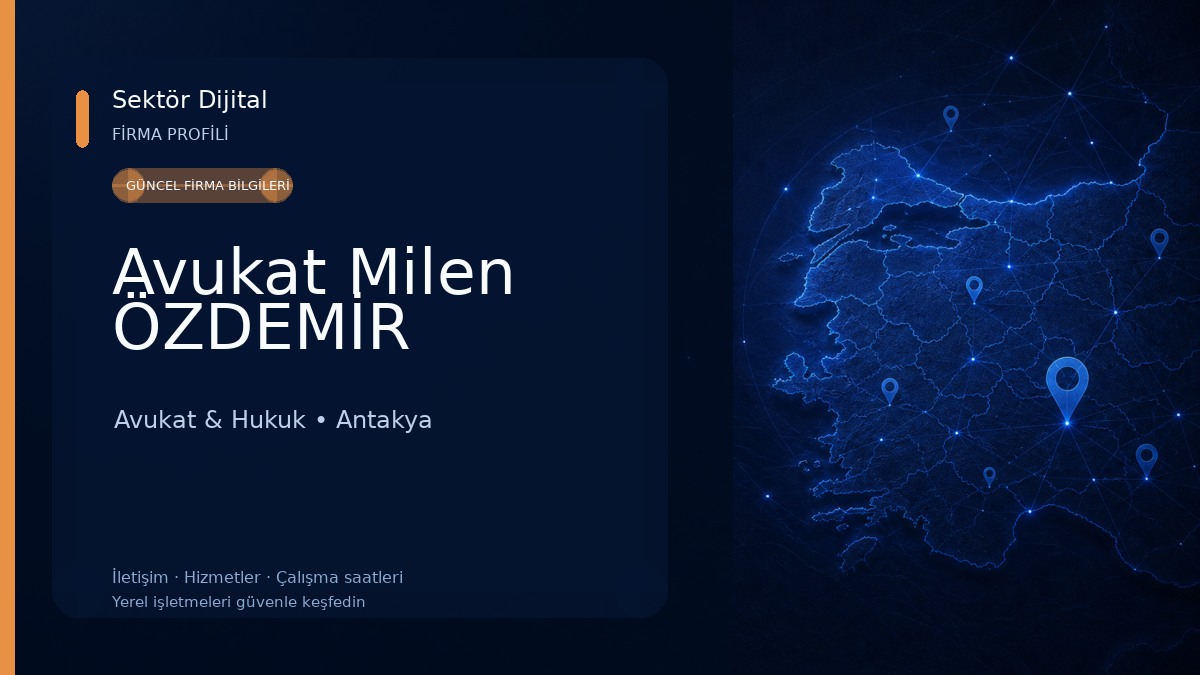 Avukat Milen ÖZDEMİR Avukat & Hukuk