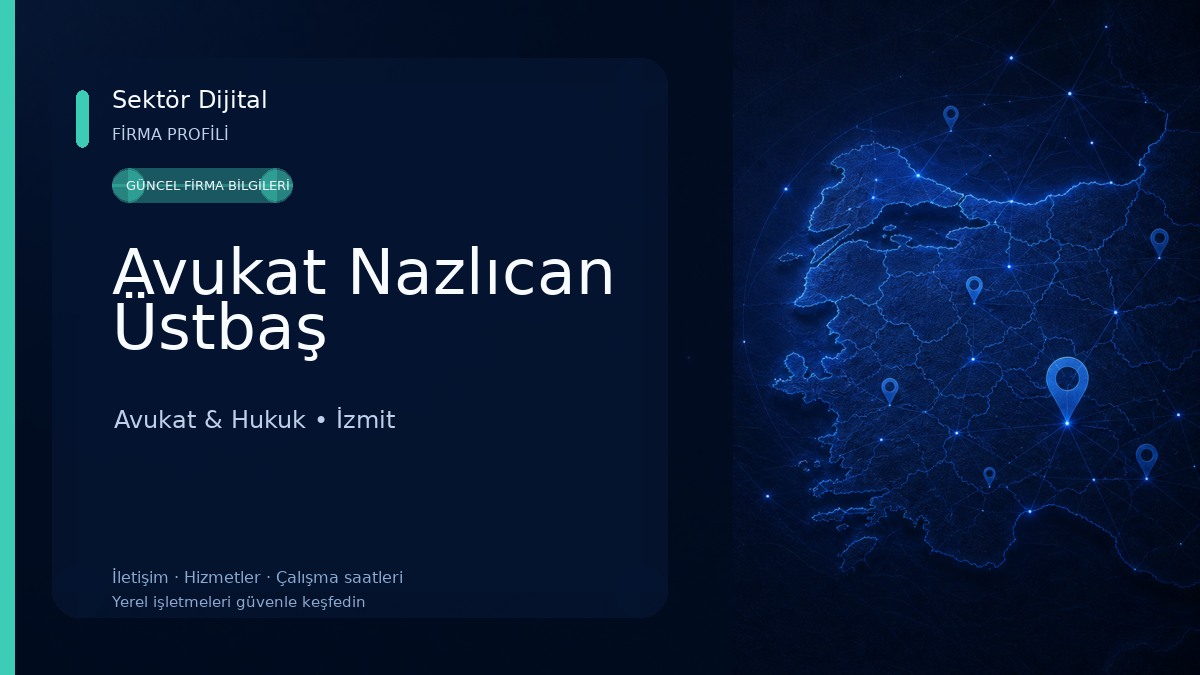 Avukat Nazlıcan Üstbaş Avukat & Hukuk
