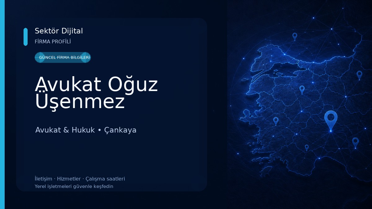 Avukat Oğuz Üşenmez Avukat & Hukuk