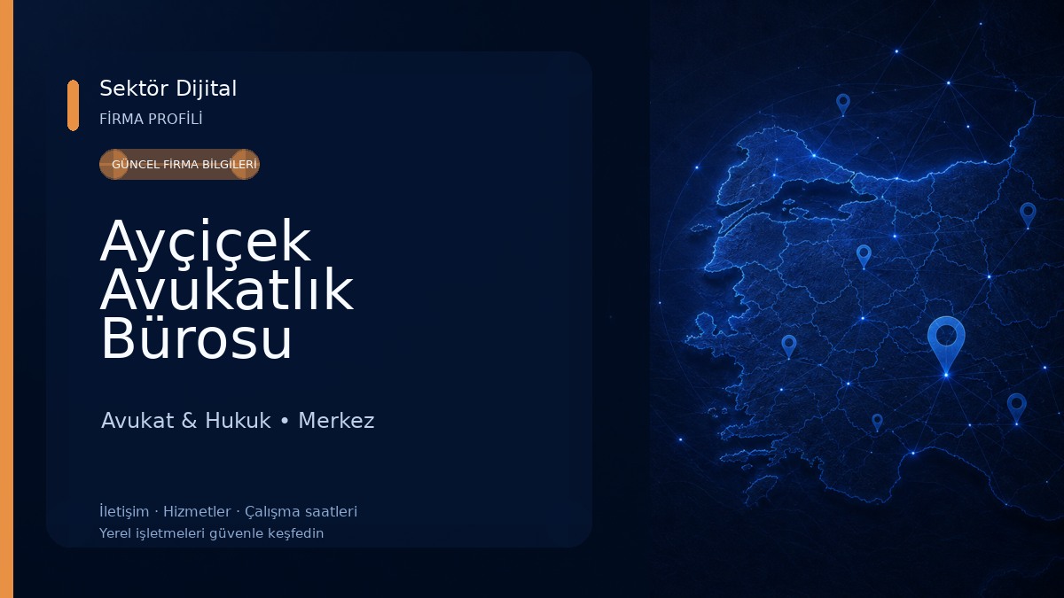 Ayçiçek Avukatlık Bürosu Avukat & Hukuk