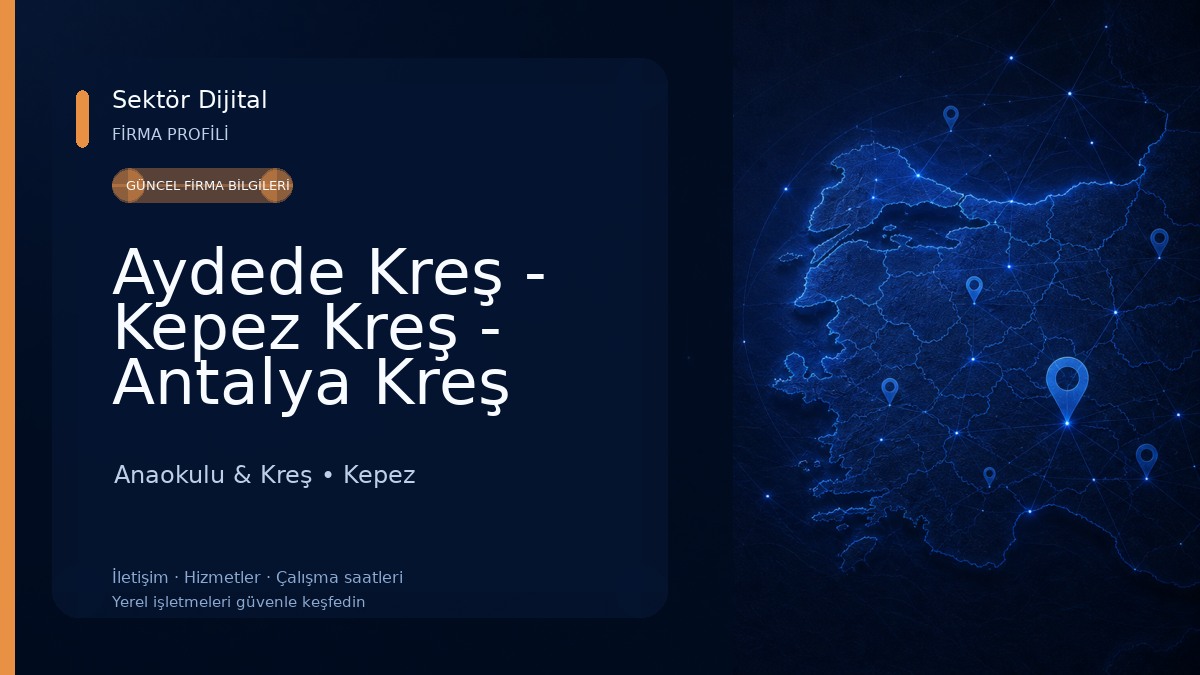 Aydede Kreş - Kepez Kreş - Antalya Kreş Anaokulu & Kreş