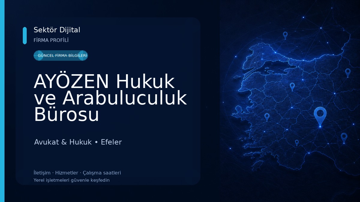 AYÖZEN Hukuk ve Arabuluculuk Bürosu Avukat & Hukuk