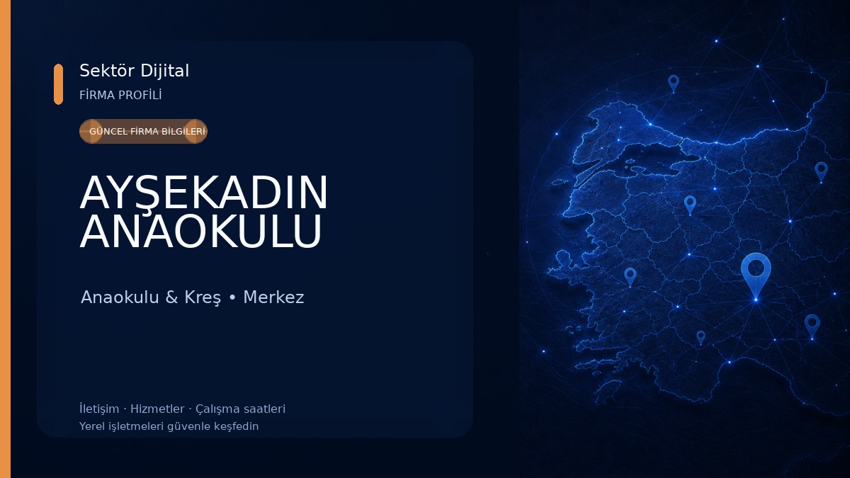 AYŞEKADIN ANAOKULU Anaokulu & Kreş