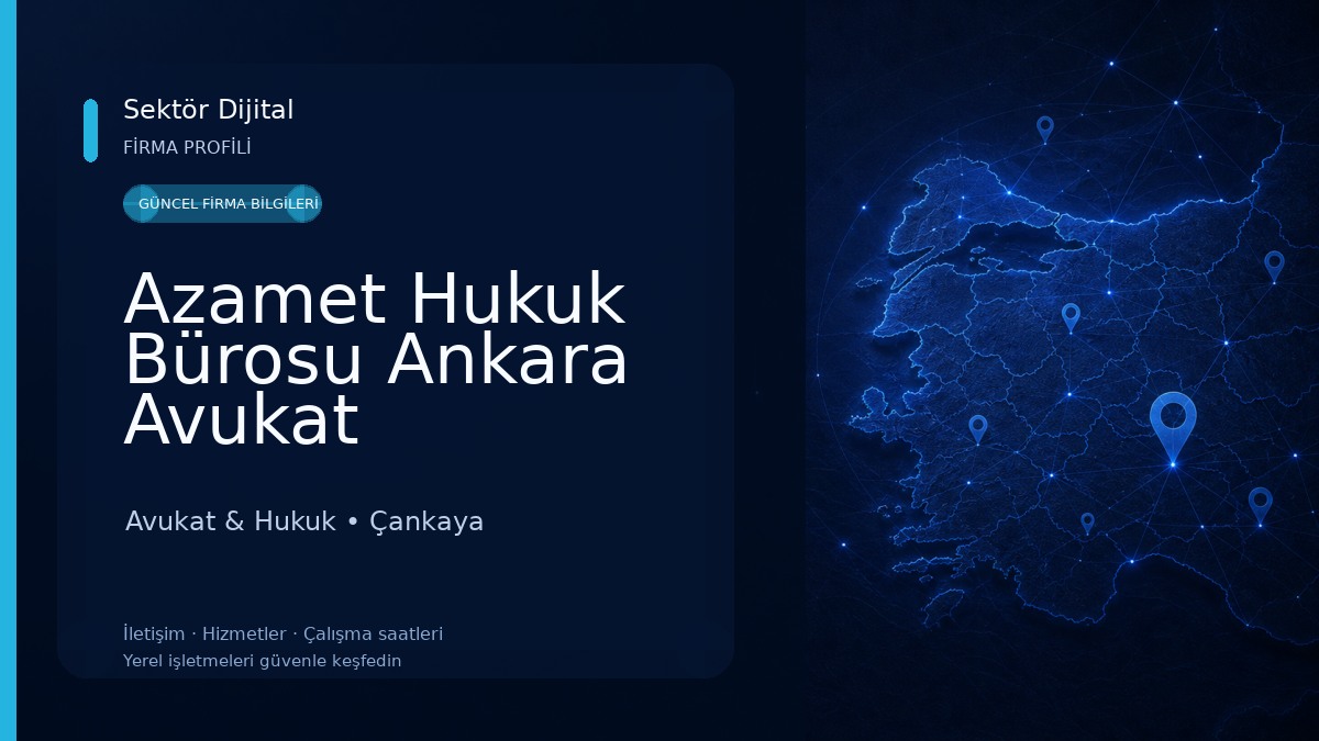 Azamet Hukuk Bürosu Ankara Avukat 