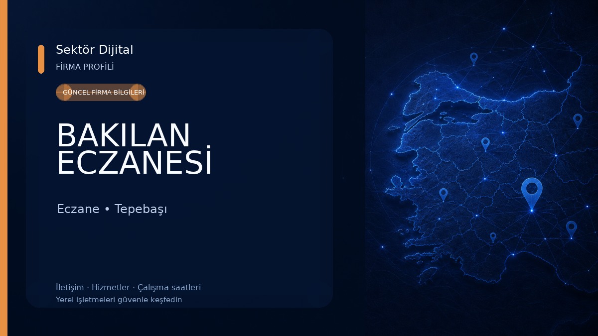 BAKILAN ECZANESİ Eczane