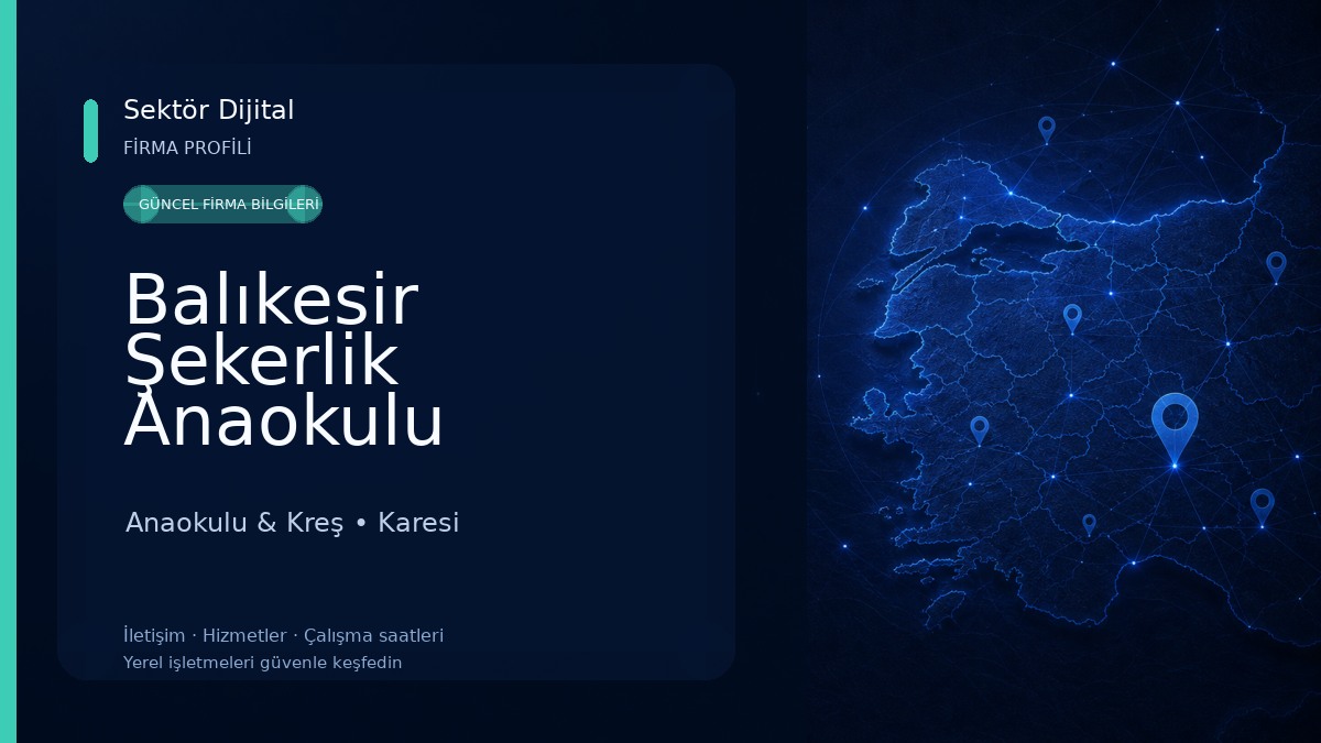 Balıkesir Şekerlik Anaokulu Anaokulu & Kreş