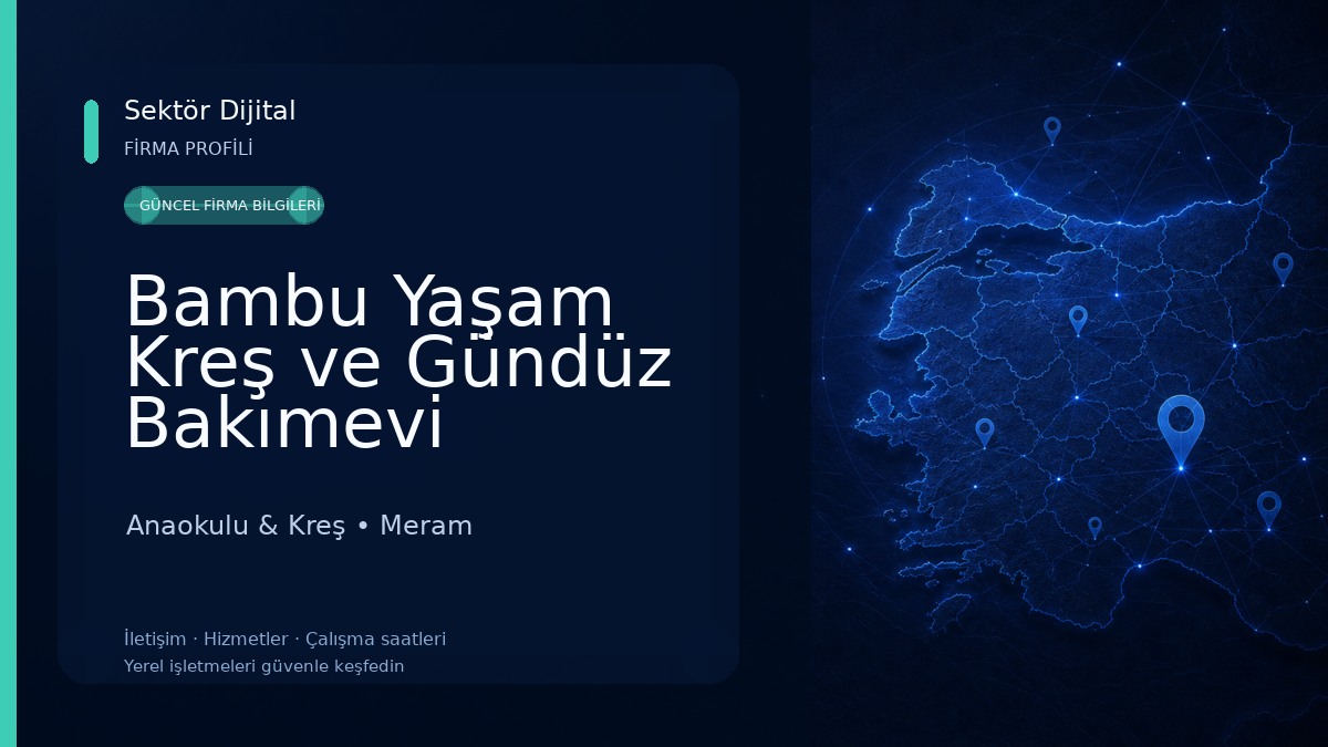 Bambu Yaşam Kreş ve Gündüz Bakımevi Anaokulu & Kreş