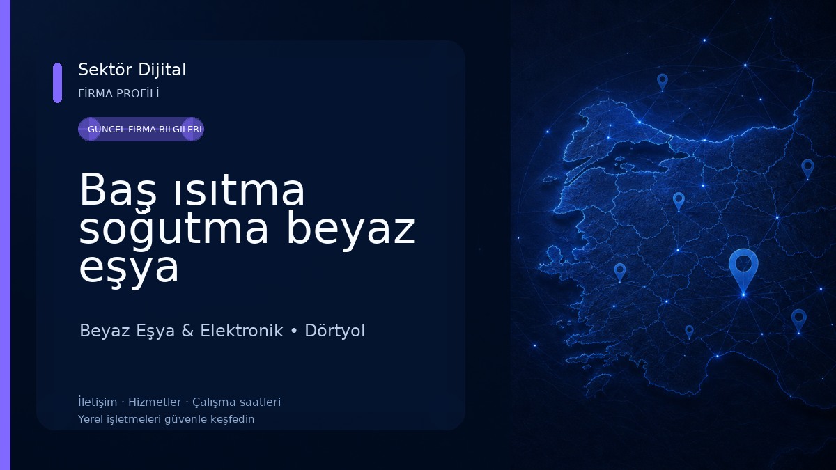Baş ısıtma soğutma beyaz eşya Beyaz Eşya & Elektronik