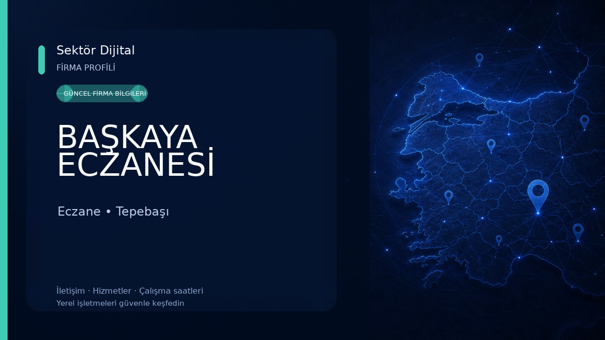 BAŞKAYA ECZANESİ Eczane