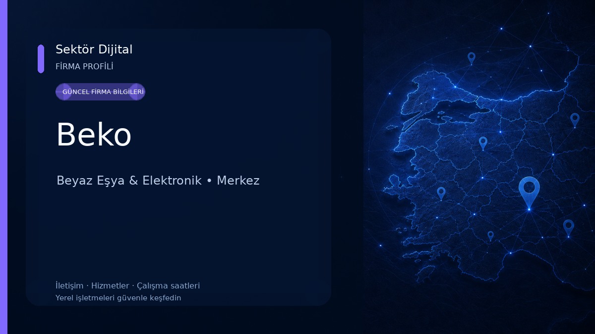 Beko Beyaz Eşya & Elektronik